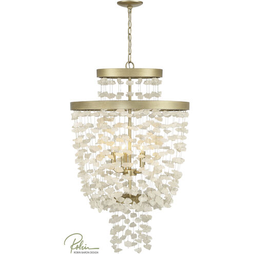 Stonybrook 5 Light 24 inch Havana Gold Pendant Ceiling Light